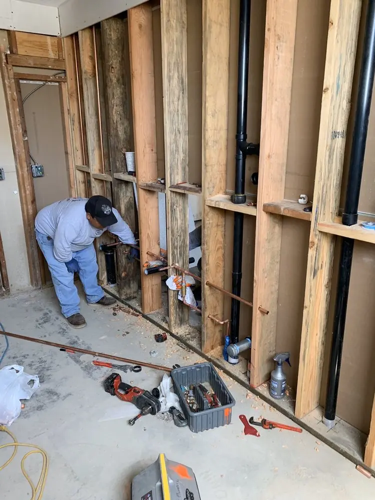 Commercial rough-in plumbing for Water Heater Replacement in Floral Hill